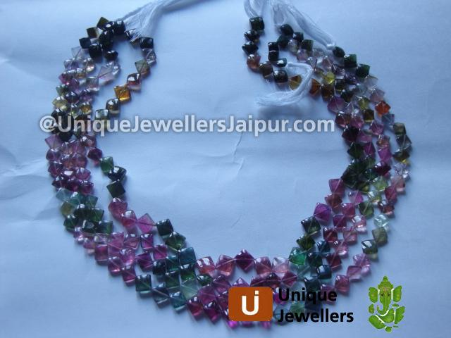 Tourmaline Plain Kite Beads